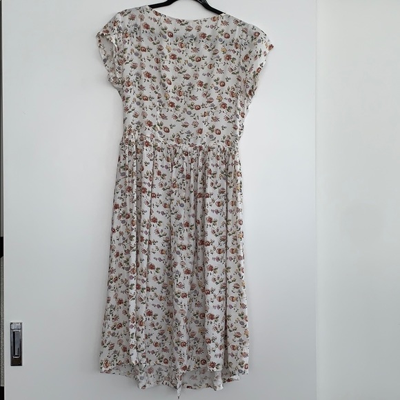 Floral button down maxi dress - Picture 3 of 4